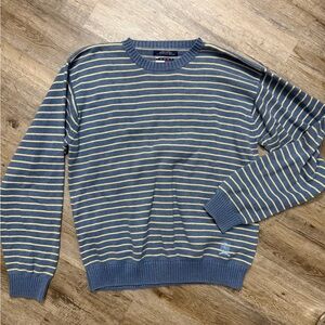 VTG Tommy Hilfiger • Striped Cotton Knit Sweater